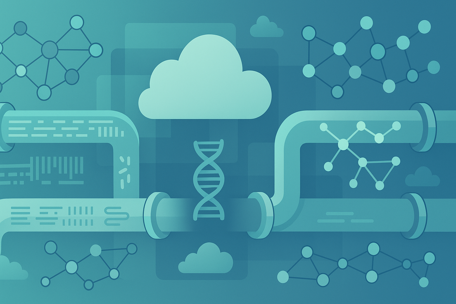 Interactive workflows used in bioinformatics analyses